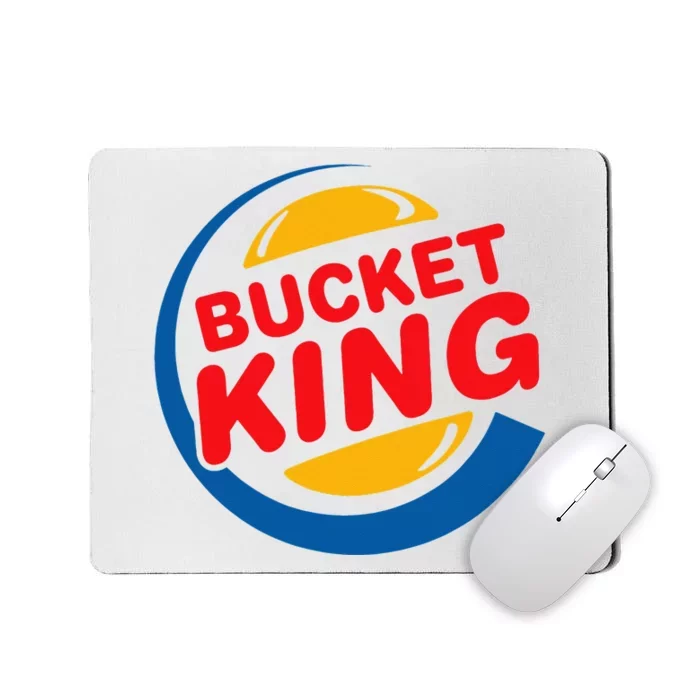 Bucket King Basketball Player Hoops Culture Funny Mousepad