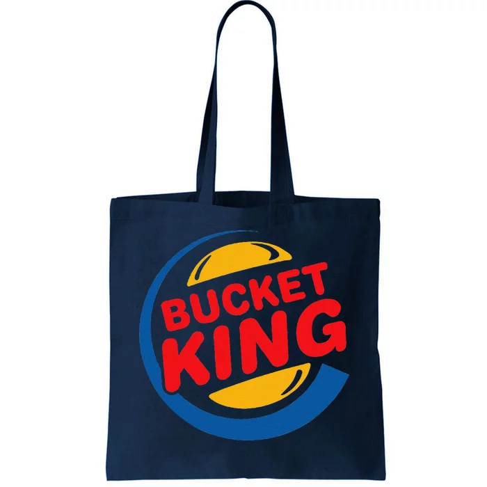 Bucket King Basketball Player Hoops Culture Funny Tote Bag