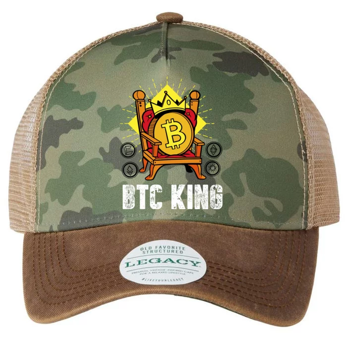 Bitcoin King Legacy Tie Dye Trucker Hat