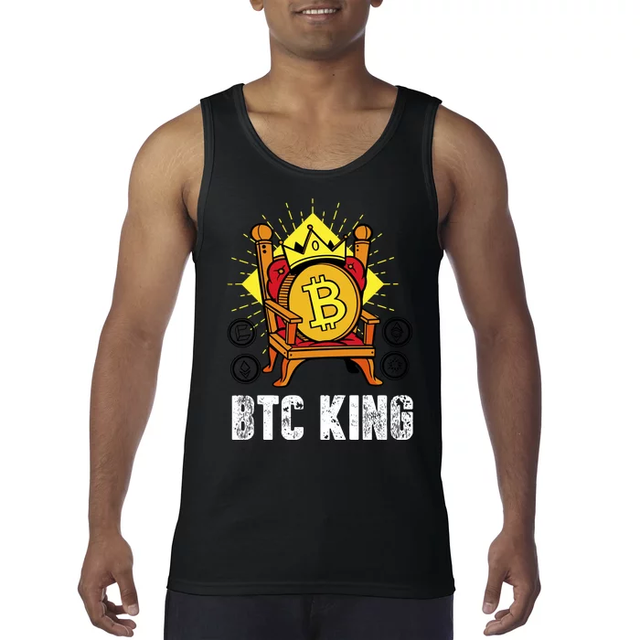 Bitcoin King Tank Top