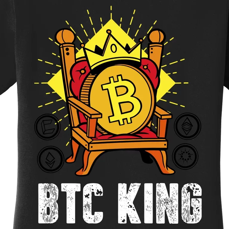 Bitcoin King Women's T-Shirt