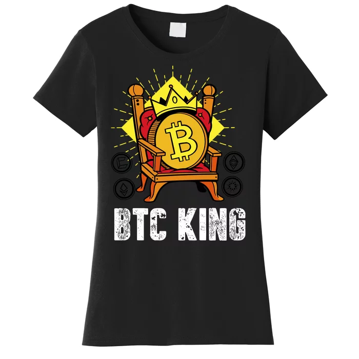 Bitcoin King Women's T-Shirt