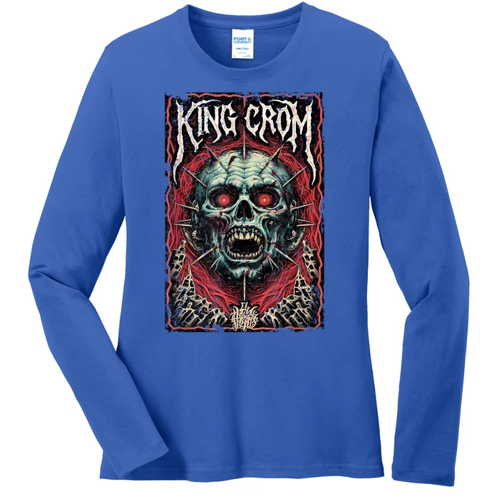 Barbarian King Ladies Long Sleeve Shirt