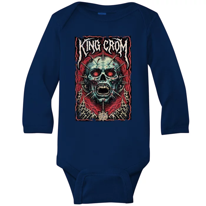 Barbarian King Baby Long Sleeve Bodysuit