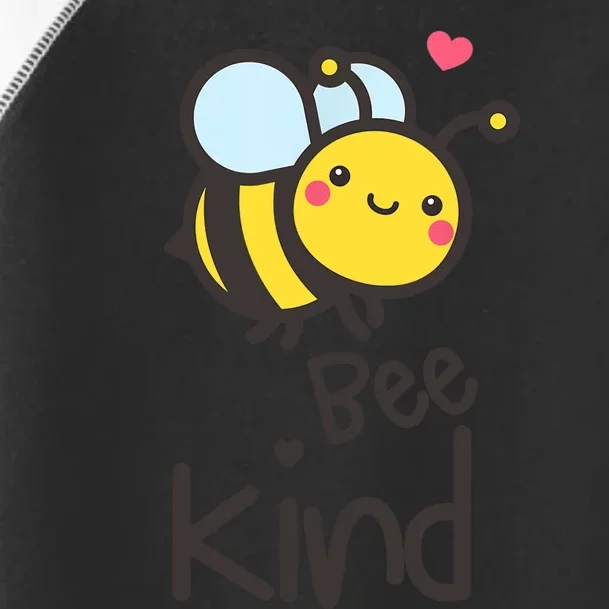 Bee Kind Bumble Bee Anti Bullying Teacher Kindness Matters Toddler Fine Jersey T-Shirt