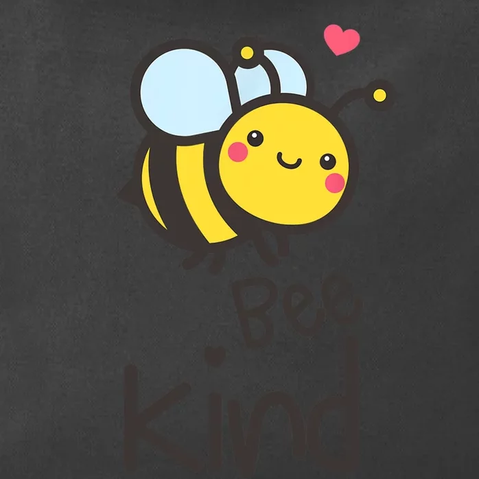 Bee Kind Bumble Bee Anti Bullying Teacher Kindness Matters Zip Tote Bag