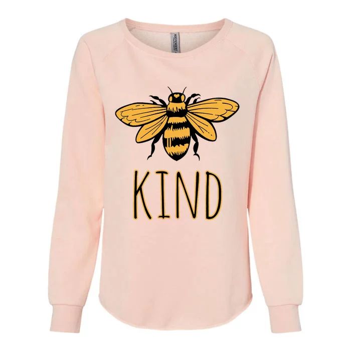 Bee Kind Womens California Wash Sweatshirt