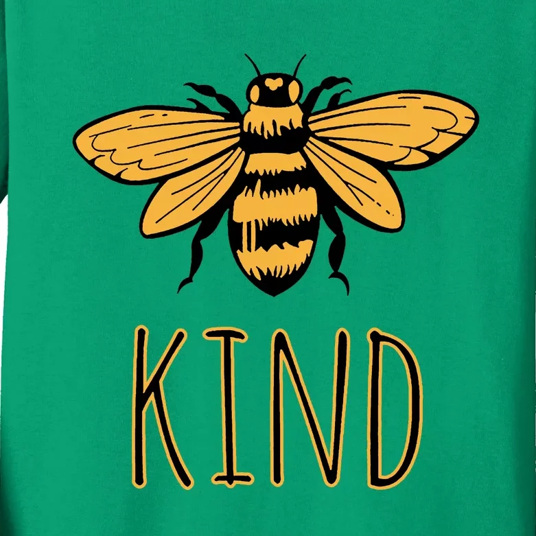 Bee Kind Kids Long Sleeve Shirt