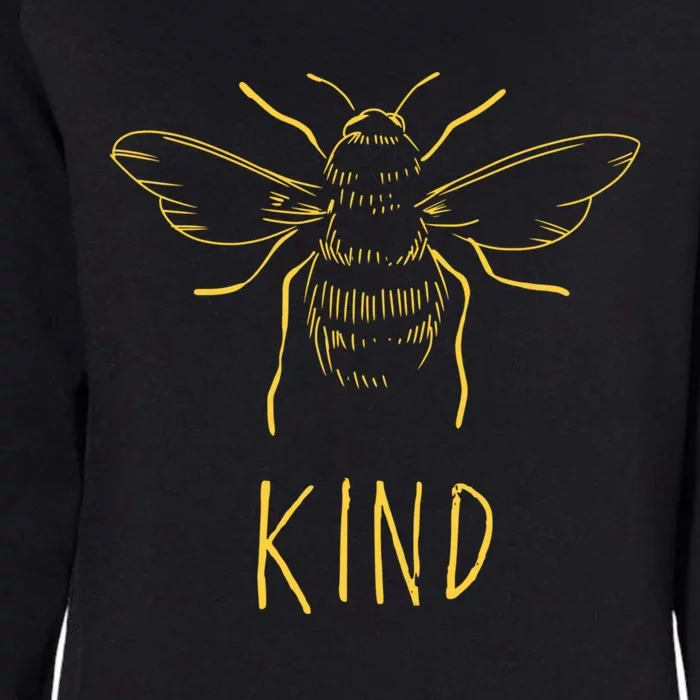 Bee Kind Beekeeping Gift Womens California Wash Sweatshirt