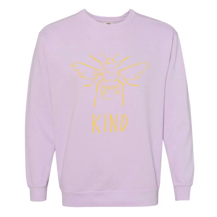 Bee Kind Beekeeping Gift Garment-Dyed Sweatshirt