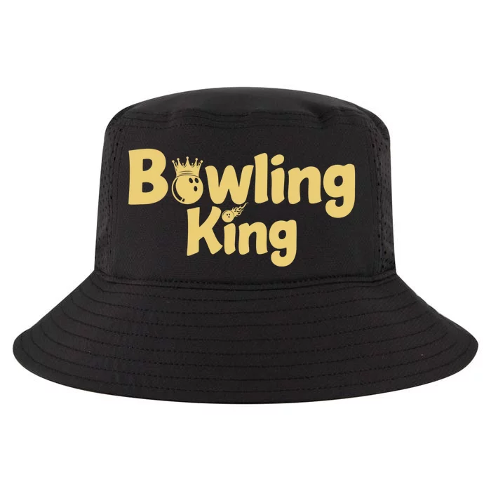 Bowling King Bowling Ball Bowlingpin Gift Cool Comfort Performance Bucket Hat