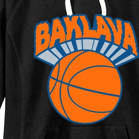 Bambambaklava Knicks Baklava Women's Fleece Hoodie