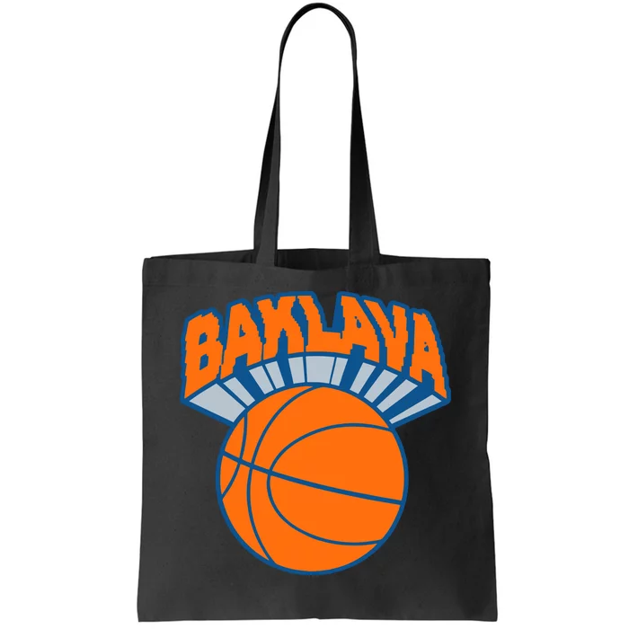 Bambambaklava Knicks Baklava Tote Bag