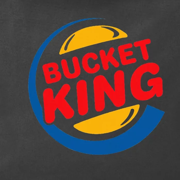 Bucket King Basketball Player Hoops Culture Zip Tote Bag