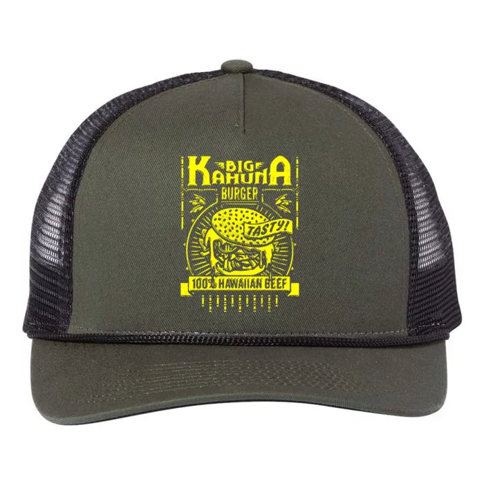 Big Kahuna Burger Retro Rope Trucker Hat Cap