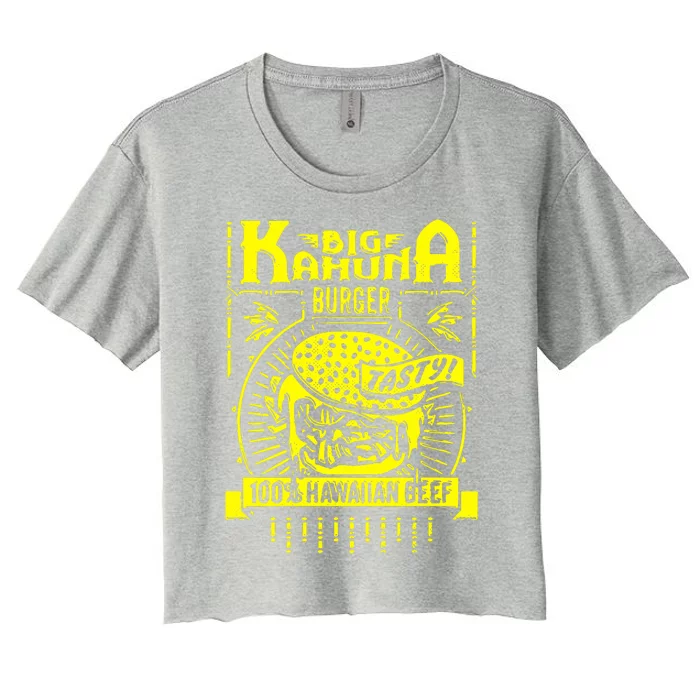 Big Kahuna Burger Women's Crop Top Tee