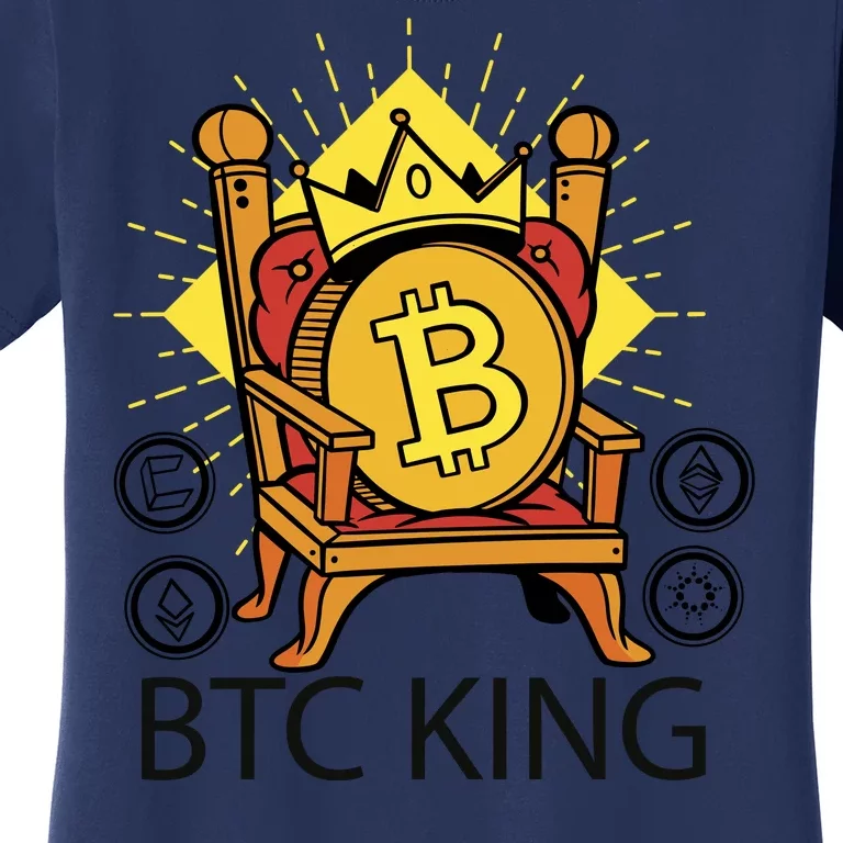 Bitcoin King Women's T-Shirt