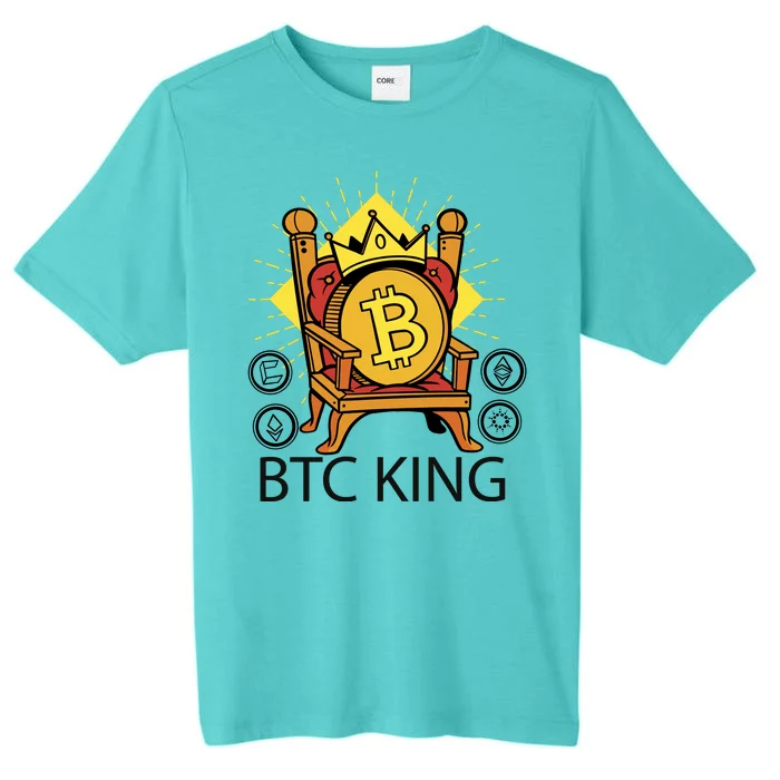 Bitcoin King ChromaSoft Performance T-Shirt