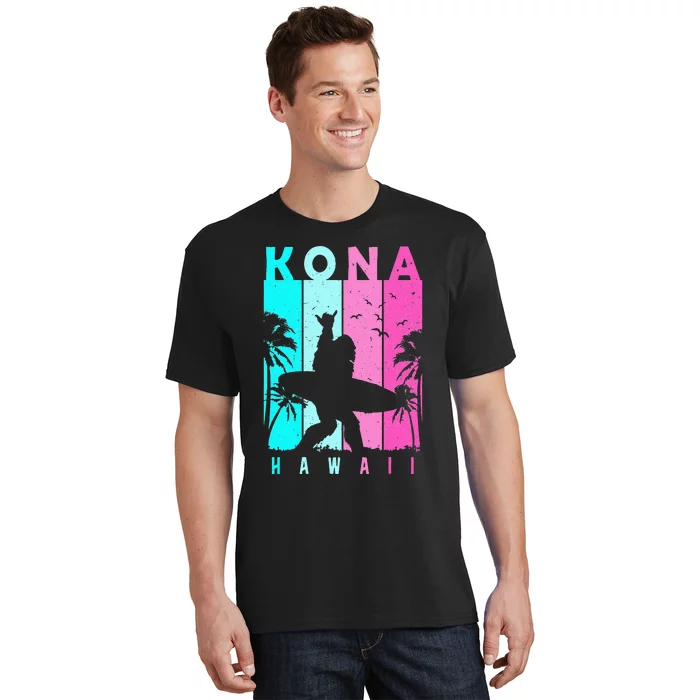 Bigfoot Kona Beach Hawaii Sasquatch Souvenir Funny T-Shirt