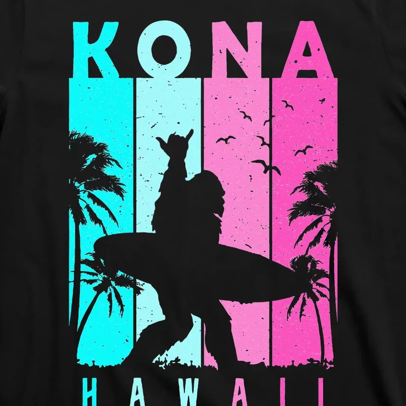 Bigfoot Kona Beach Hawaii Sasquatch Souvenir Funny T-Shirt