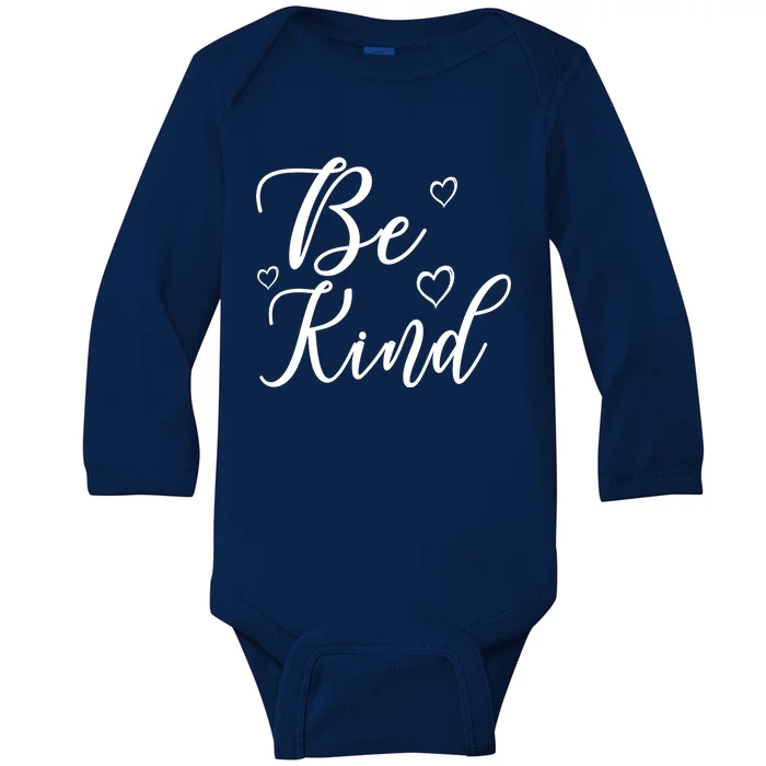 Be Kind Baby Long Sleeve Bodysuit