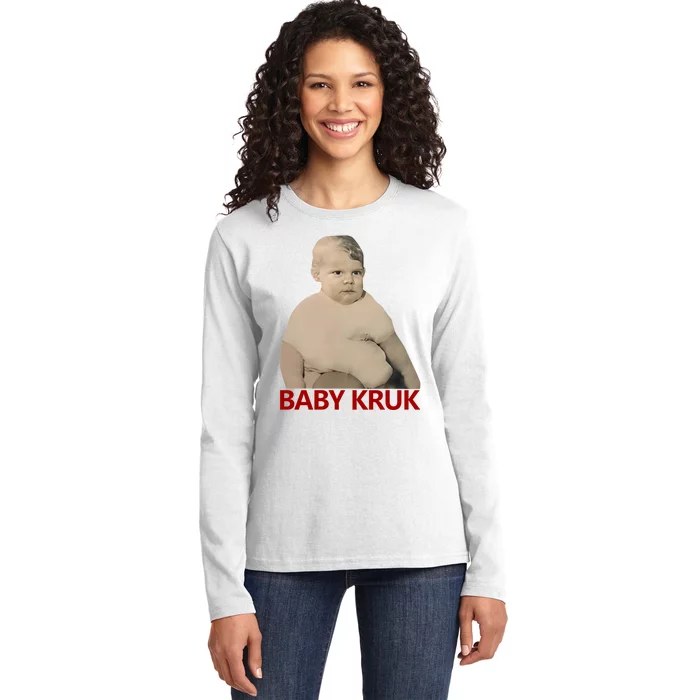 Baby Kruk Ladies Long Sleeve Shirt