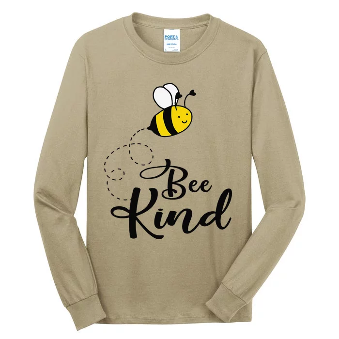 Be Kind Bee Kind Unity Day Orange Teacher Anti Bullying Tall Long Sleeve T-Shirt