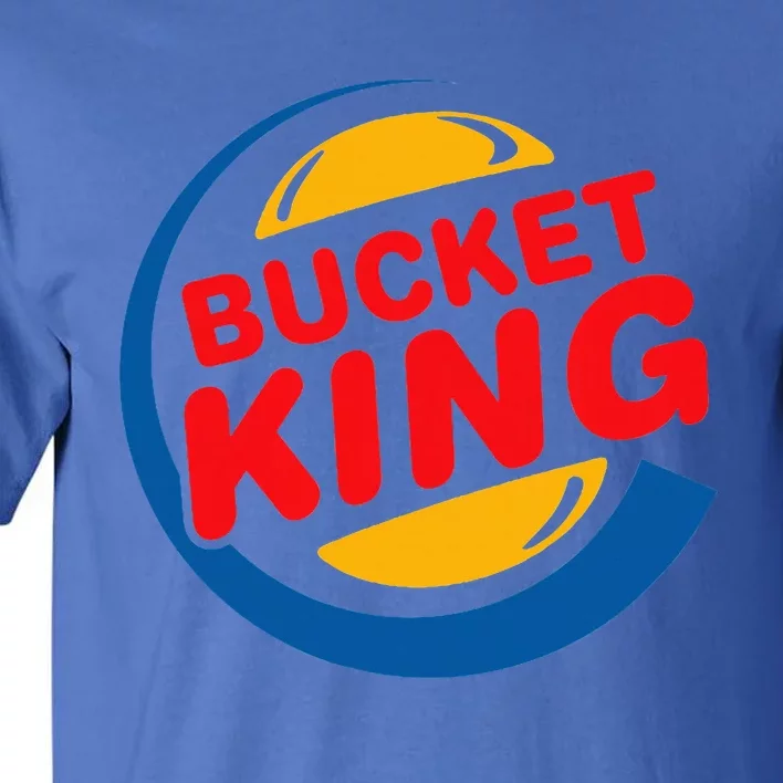 Bucket King Basketball Player Hoops Culture Tall T-Shirt