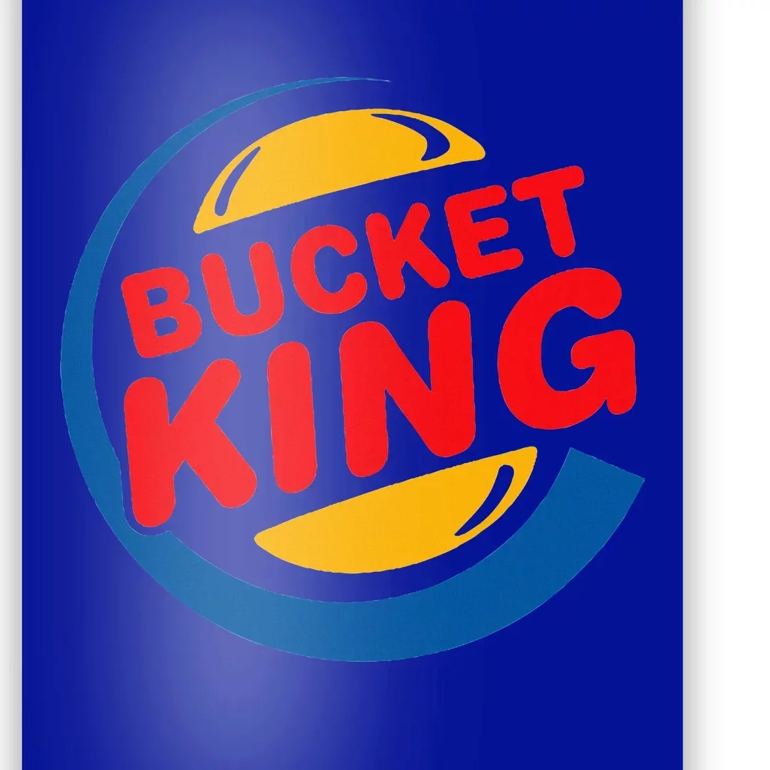 Bucket King Basketball Player Hoops Culture Poster