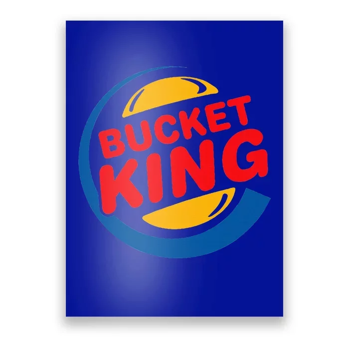 Bucket King Basketball Player Hoops Culture Poster