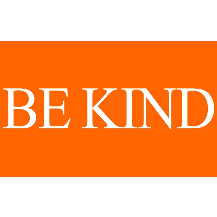 Be Kind Bumper Sticker