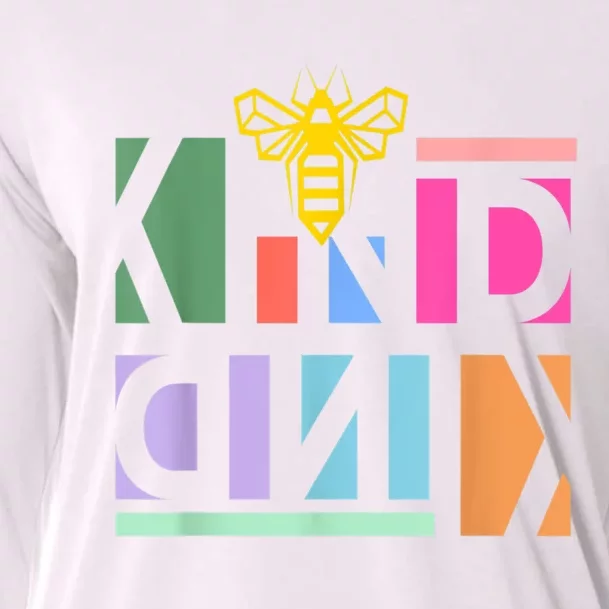 Be Kind Be A Kind Human Cooling Performance Long Sleeve Crew