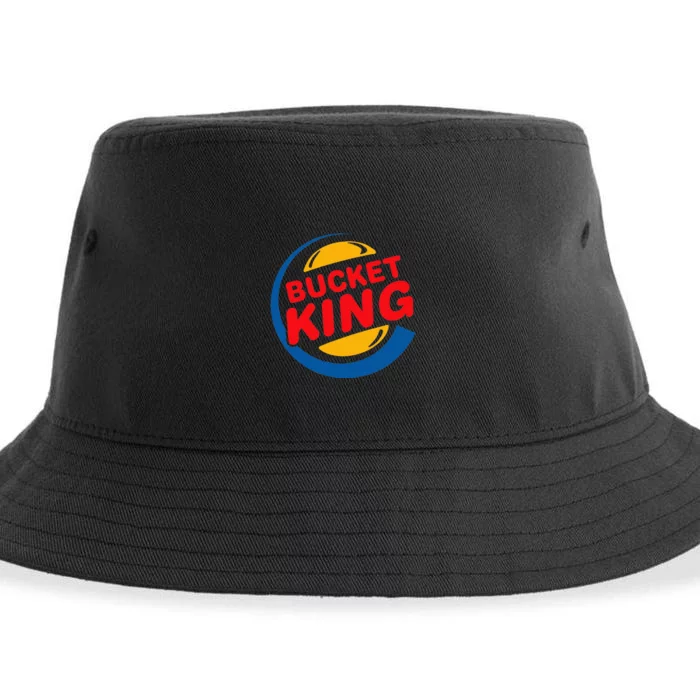 Bucket King Basketball Player Hoops Culture Funny Sustainable Bucket Hat