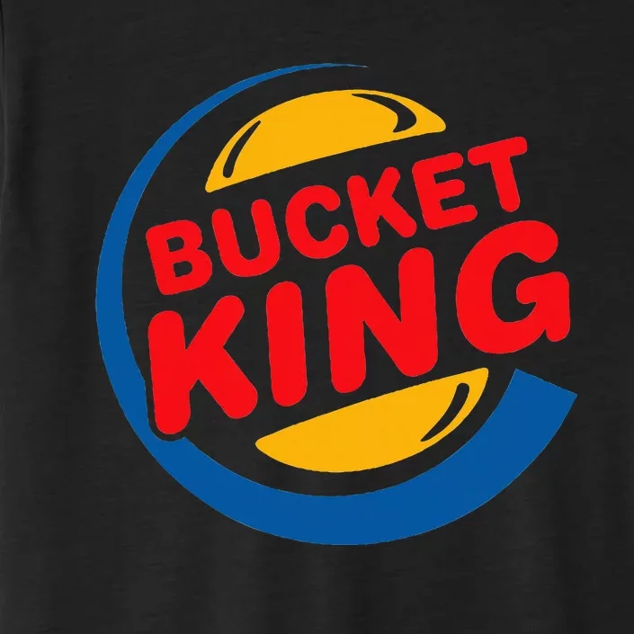 Bucket King Basketball Player Hoops Culture Funny ChromaSoft Performance T-Shirt