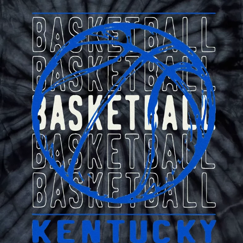 Basketball Kentucky Tie-Dye T-Shirt