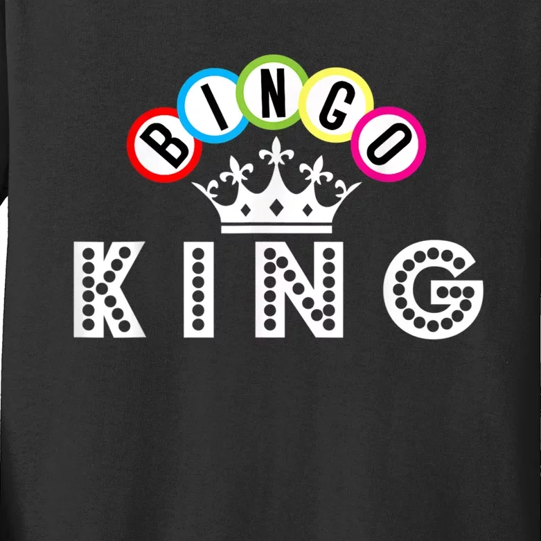 Bingo King Kids Long Sleeve Shirt