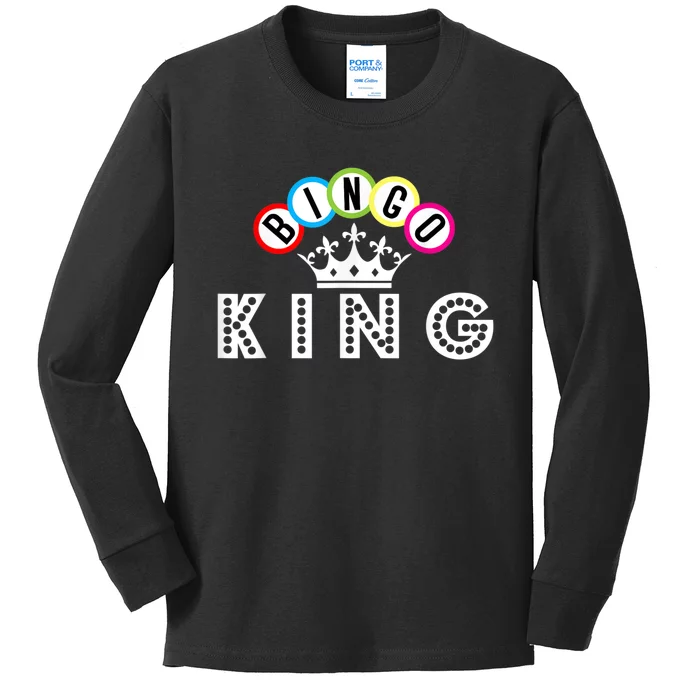 Bingo King Kids Long Sleeve Shirt