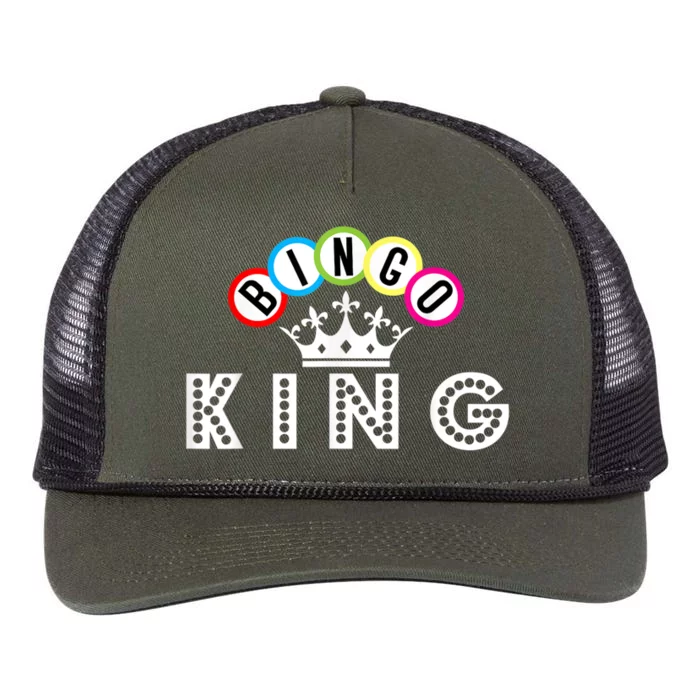 Bingo King Retro Rope Trucker Hat Cap