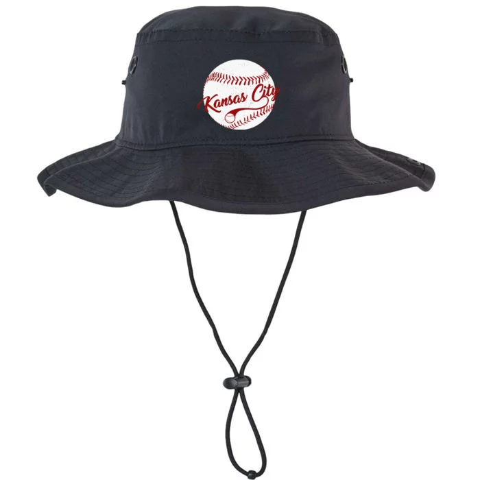 Baseball Kansas City Love Blue Color Royal National Pastime Legacy Cool Fit Booney Bucket Hat