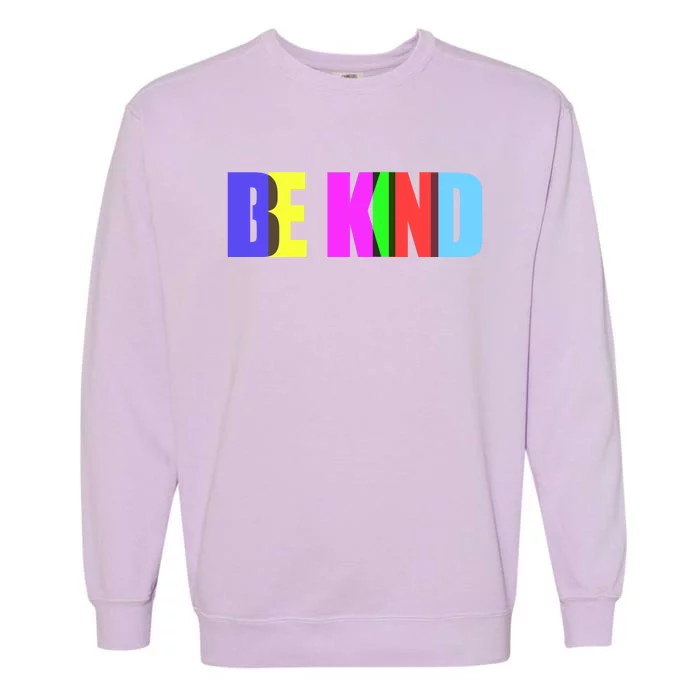 Be Kind Colorful Anti Bully Garment-Dyed Sweatshirt