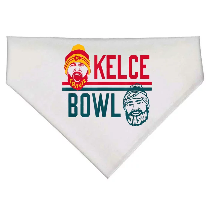 Bowl Kelce Classic USA-Made Doggie Bandana