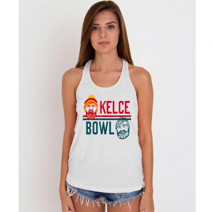 Bowl Kelce Classic Women's Knotted Racerback Tank