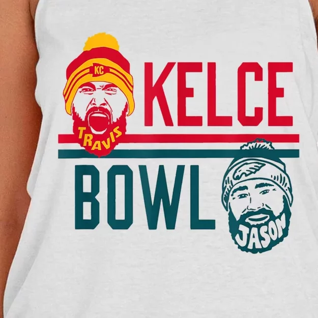 Bowl Kelce Classic Women's Knotted Racerback Tank