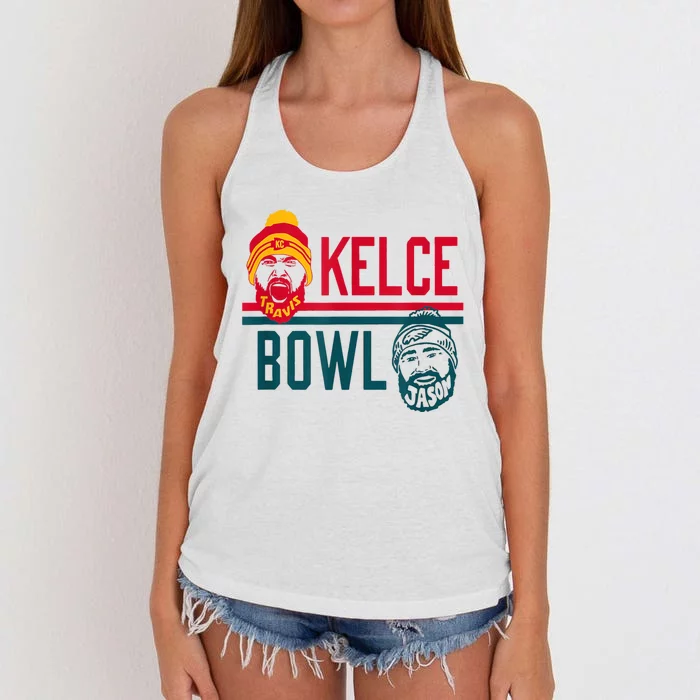 Bowl Kelce Classic Women's Knotted Racerback Tank