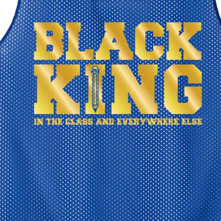 Black King Class And Everywhere Cool Black History Month Gift Cute Gift Mesh Reversible Basketball Jersey Tank