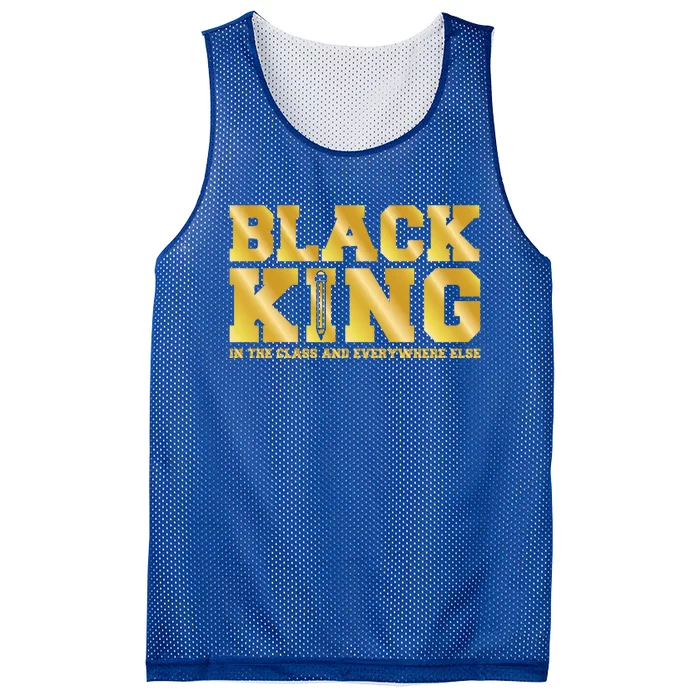 Black King Class And Everywhere Cool Black History Month Gift Cute Gift Mesh Reversible Basketball Jersey Tank