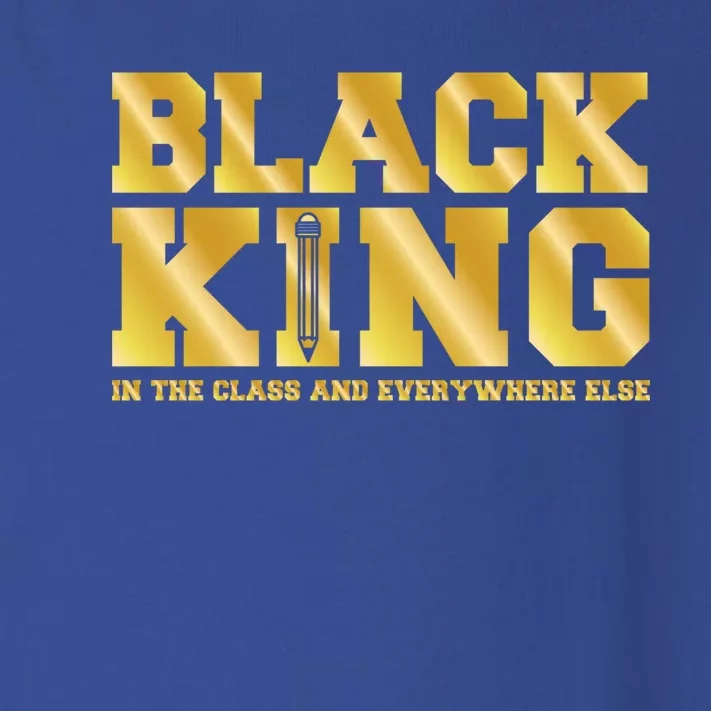 Black King Class And Everywhere Cool Black History Month Gift Cute Gift Toddler Long Sleeve Shirt