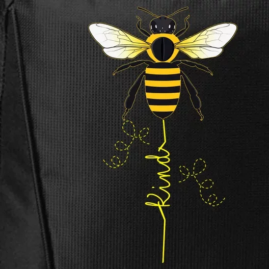 Be Kind Cute Bee Graphic Funny Inspirational Teacher City Backpack