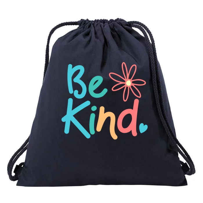 Be Kind Cute Colorful Gift Drawstring Bag