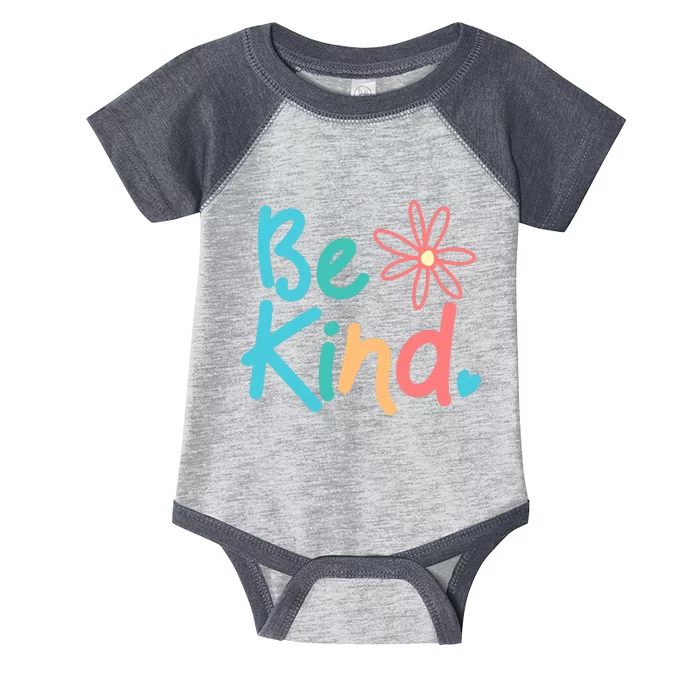 Be Kind Cute Colorful Gift Infant Baby Jersey Bodysuit